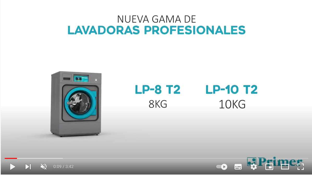 Nuestra nueva gama de lavadoras profesionales para 2021 | www.primer.es